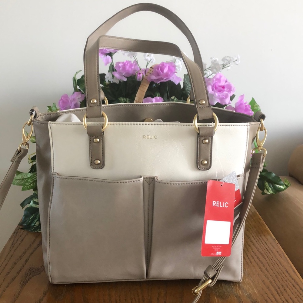 Relic Breanne Double Shoulder Grey Multicolor